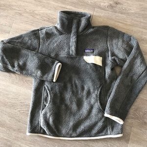 Sherpa patagonia half snap sweatshirt